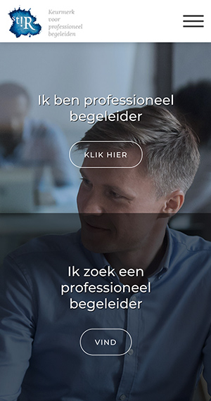 Onafhankelijk keurmerk voor professioneel begeleiders - Scherm 2