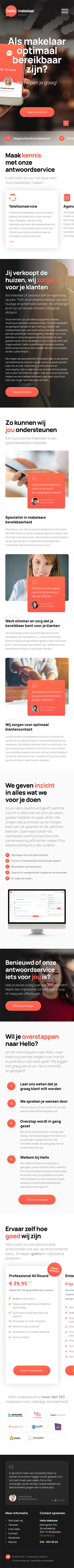 Als makelaar optimaal bereikbaar zijn - Scherm 2