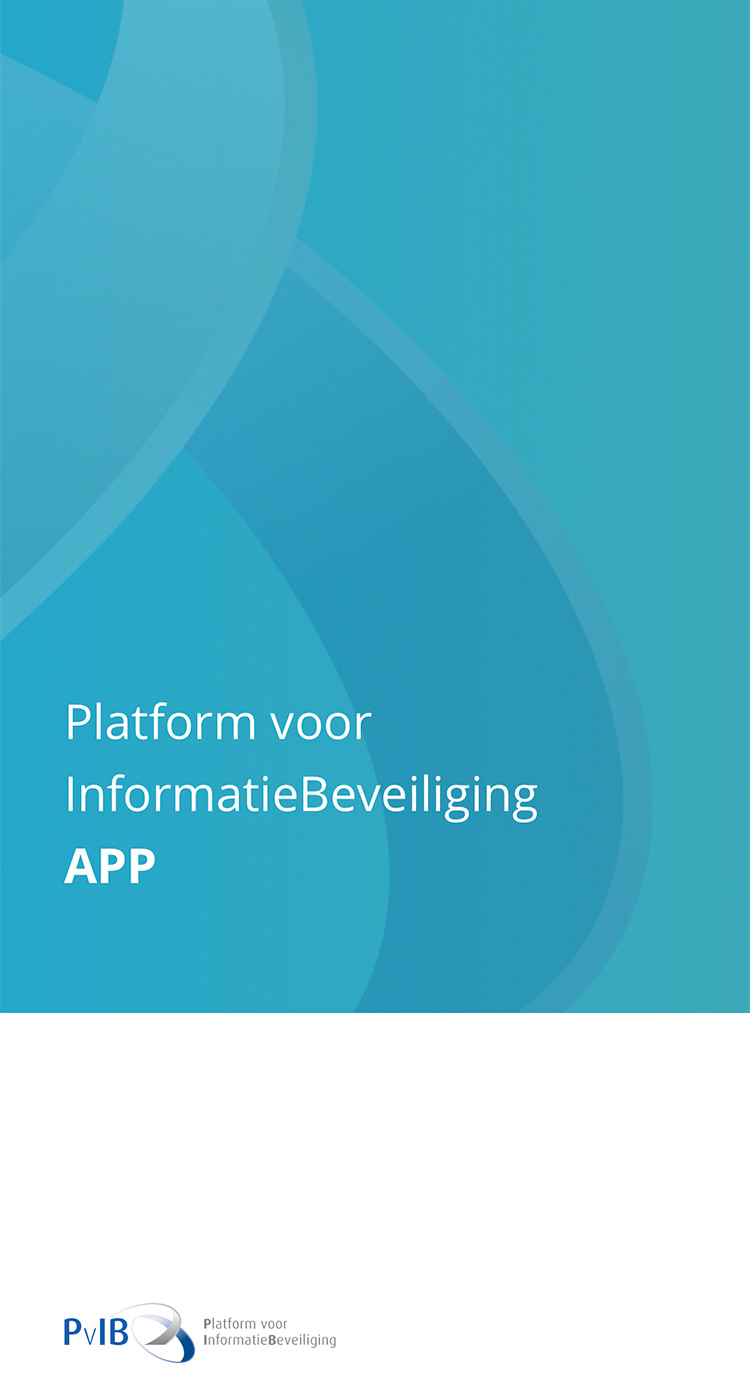 De PvIB app voor de leden - Scherm 1