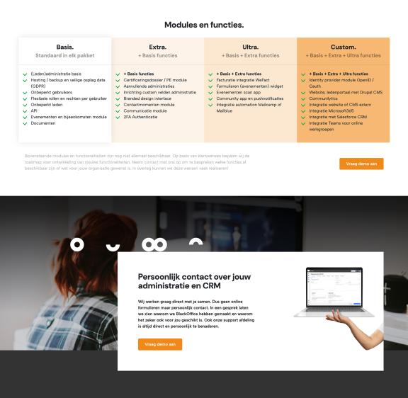 BlackOffice CRM Software screenshot 02