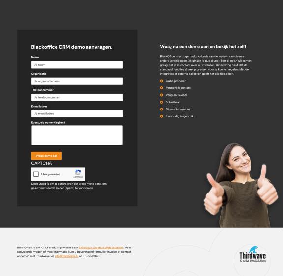 BlackOffice CRM Software screenshot 03
