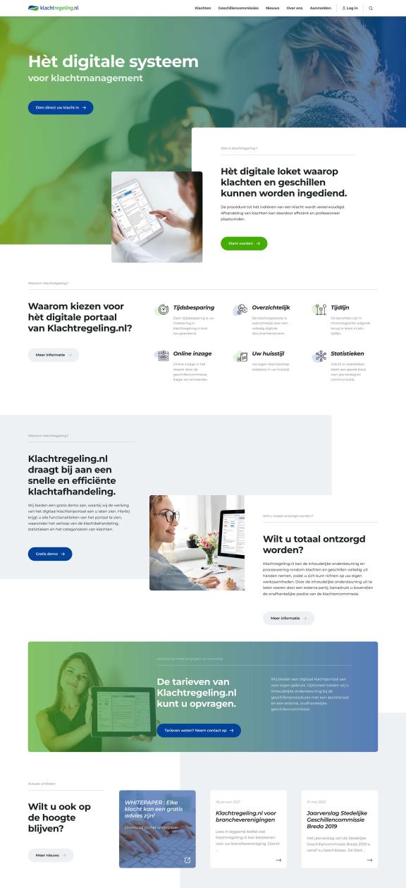 Klachtregeling screenshot 01