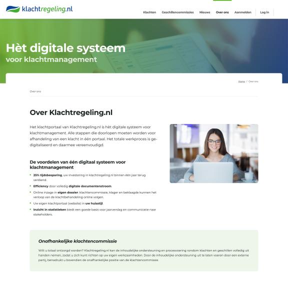 Klachtregeling screenshot 02