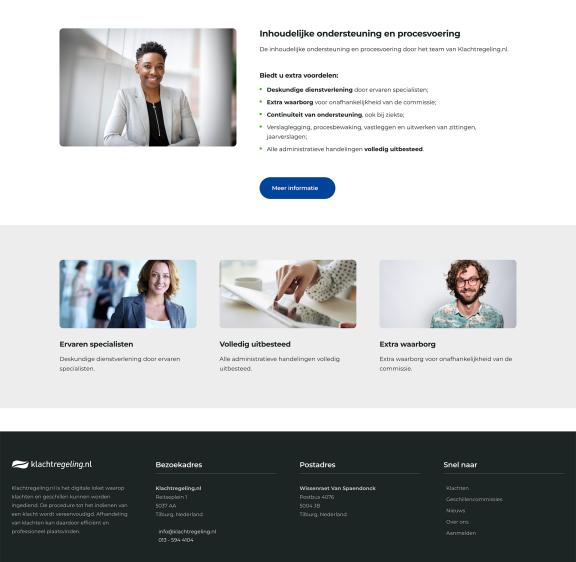 Klachtregeling screenshot 03