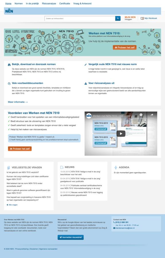 NEN werken met platform screenshot 01