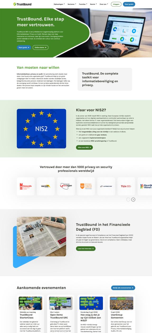 Trustbound GRC screenshot 01