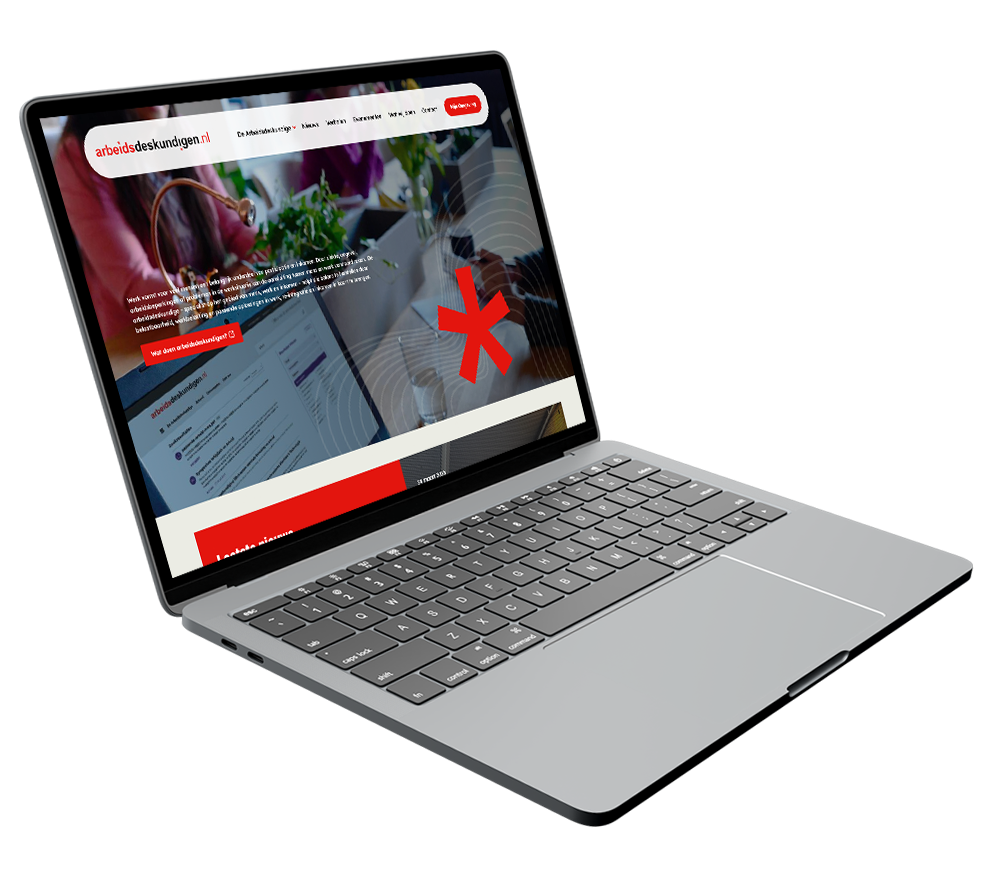 NVvA Arbeidsdeskundige laptop