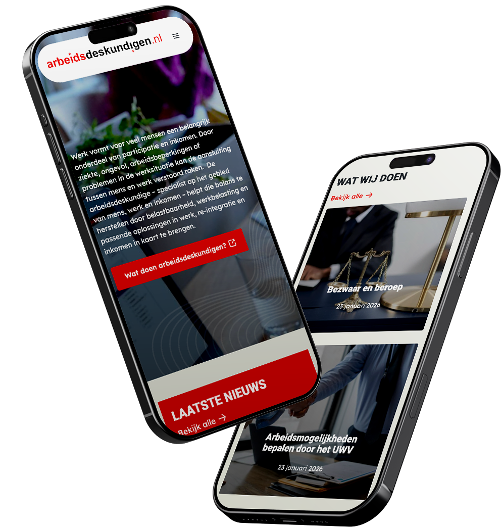 NVvA Arbeidsdeskundigen mobile